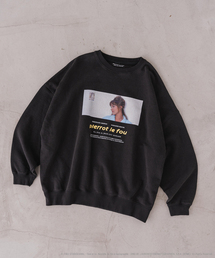 EDIFICE | Jean-Luc Godard ウォッシュ加工 プリントスウェット(スウェット)