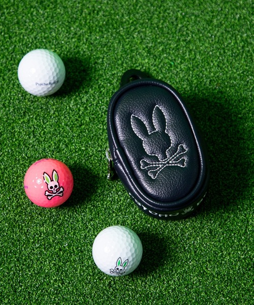 Psycho Bunny（サイコバニー）の「[GOLF]BUNNY ボールポーチ