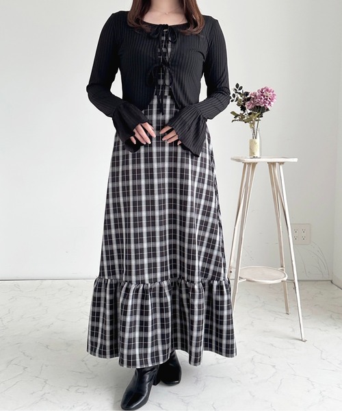 セール】アソートティアードワンピース【ZOZOTOWN限定アイテム