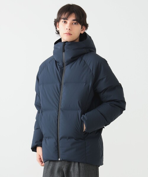 B:MING by BEAMS(ビーミングバイビームス)の「ISAORA / VOYAGER フーデッド ダウンジャケット(ダウンジャケット/コート・メンズ・ブラック/ネイビー・SMALL/MEDIUM)」の6枚目の写真