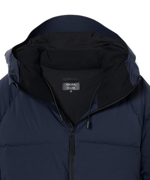 B:MING by BEAMS(ビーミングバイビームス)の「ISAORA / VOYAGER フーデッド ダウンジャケット(ダウンジャケット/コート・メンズ・ブラック/ネイビー・SMALL/MEDIUM)」の14枚目の写真