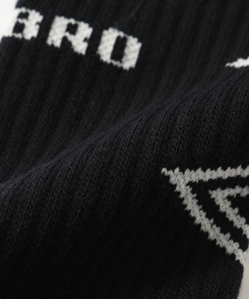 BAL（バル）の「BAL×UMBRO JACQUARD SOCKS（ソックス/靴下・メンズ・ホワイト/ブラック・FREE）」の7枚目の写真