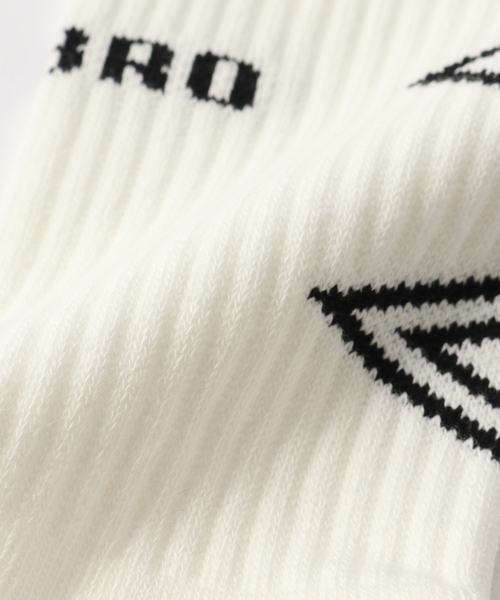 BAL（バル）の「BAL×UMBRO JACQUARD SOCKS（ソックス/靴下・メンズ・ホワイト/ブラック・FREE）」の8枚目の写真