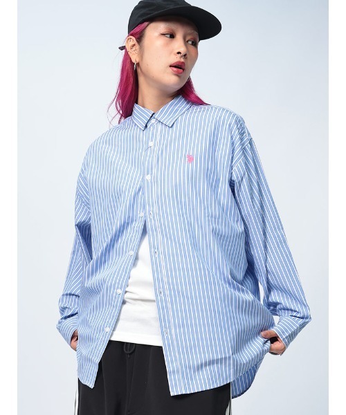 U.S. POLO ASSN. USPA レギュラーカラーシャツ PLM43701（シャツ/ブラウス）｜U.S. POLO ASSN.（ユーエスポロアッスン）