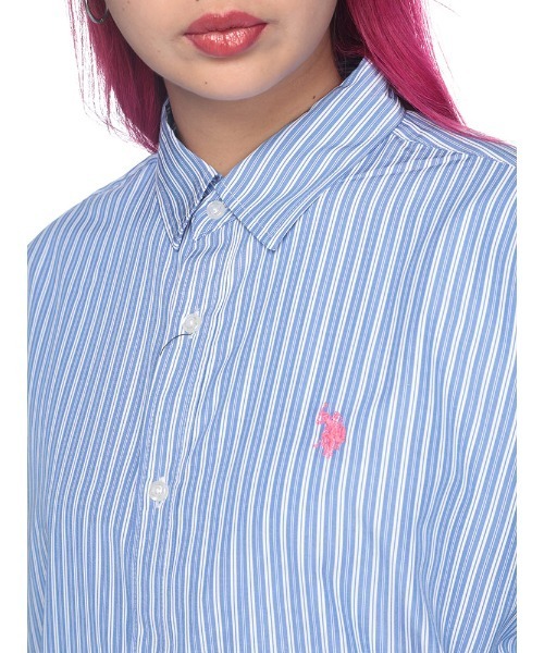 U.S. POLO ASSN. USPA レギュラーカラーシャツ PLM43701（シャツ/ブラウス）｜U.S. POLO ASSN.（ユーエスポロアッスン）