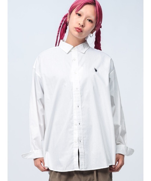 U.S. POLO ASSN. USPA レギュラーカラーシャツ PLM43701（シャツ/ブラウス）｜U.S. POLO ASSN.（ユーエスポロアッスン）