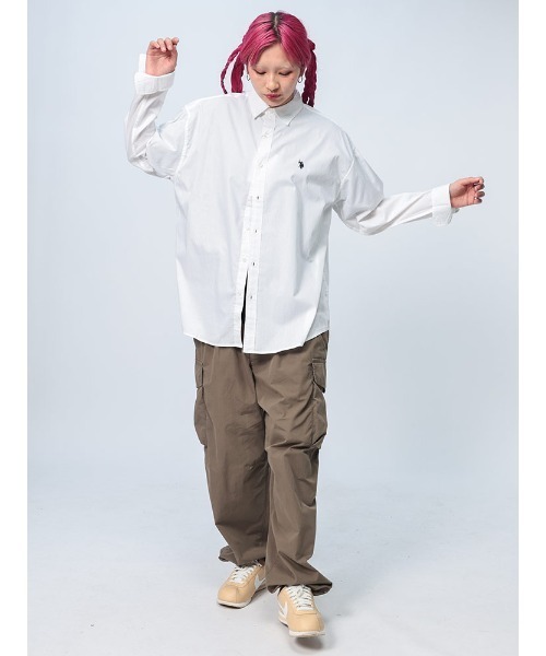 U.S. POLO ASSN. USPA レギュラーカラーシャツ PLM43701（シャツ/ブラウス）｜U.S. POLO ASSN.（ユーエスポロアッスン）