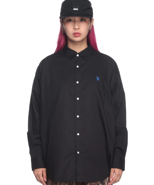 U.S. POLO ASSN. USPA レギュラーカラーシャツ PLM43701（シャツ/ブラウス）｜U.S. POLO ASSN.（ユーエスポロアッスン）