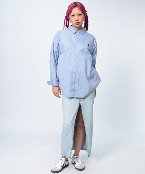 U.S. POLO ASSN. USPA レギュラーカラーシャツ PLM43701（シャツ/ブラウス）｜U.S. POLO ASSN.（ユーエスポロアッスン）