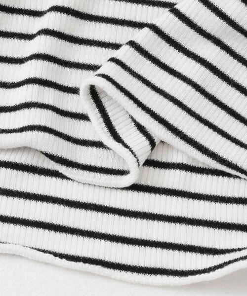 SENSE OF PLACE by URBAN RESEARCH（センスオブプレイスバイアーバンリサーチ）の「メローハイネックトップ（Tシャツ/カットソー・レディース・グリーン/ホワイト系その他/チャコールグレー/アイボリー/ブラック/イエロー・ONE）」の18枚目の写真