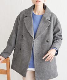 ikka | ウールライクストレッチテーラーコート(テーラードジャケット)