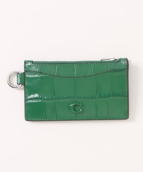 コーチ　ジップ カード ケース・レザー（未使用品） ジップ カード ケース・ラブド レザー | COACH/コーチ | 三越