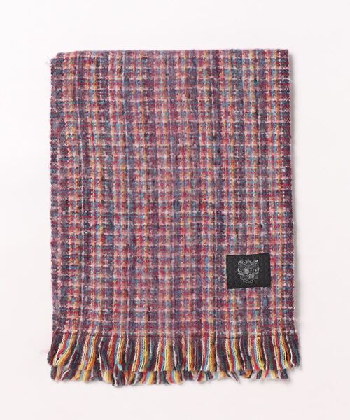 Q（キュー）の「MIXマフラー（マフラー・レディース・ブルー系その他/レッド系その他・ONE SIZE）」の3枚目の写真