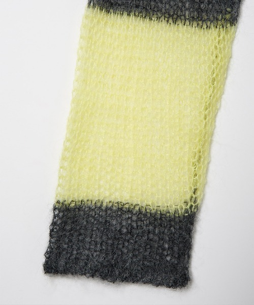 セール】patchwork knit tops（ニット/セーター）｜soduk（スドーク