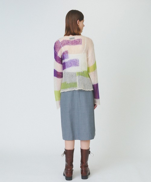 22fw soduk ニット　スドーク soduk/スドーク】thermal knit pullover/ニット（ニット