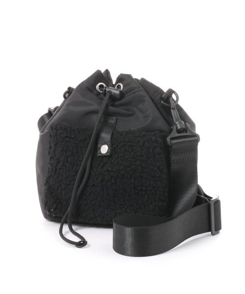 LAKOLE（ラコレ）の「ボアコンビミニショルダーバッグ / 132230（ショルダーバッグ・メンズ・カーキ/ブラック/ベージュ・FREE）」の6枚目の写真