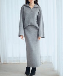 SAISON DE PAPILLON(セゾンドパピヨン)の着回し拔群ニットセットアップ(セットアップ)