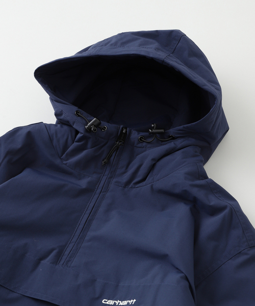 Carhartt WIP(カーハートダブリューアイピー)の「【CARHARTT WIP / カーハート ダブリューアイピー】WINDBREAKER PULLOVER(ブルゾン・メンズ・ネイビー/ブラック・MEDIUM/LARGE/X-LARGE)」の4枚目の写真
