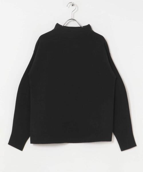 ITEMS URBANRESEARCH（アイテムズ アーバンリサーチ）の「ボトルネックニット（ニット/セーター・レディース・ピンク/グリーン/ブラック/オフホワイト/ライトブルー・FREE）」の10枚目の写真