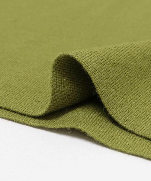 ITEMS URBANRESEARCH（アイテムズ アーバンリサーチ）の「ボトルネックニット（ニット/セーター・レディース・ピンク/グリーン/ブラック/オフホワイト/ライトブルー・FREE）」の15枚目の写真