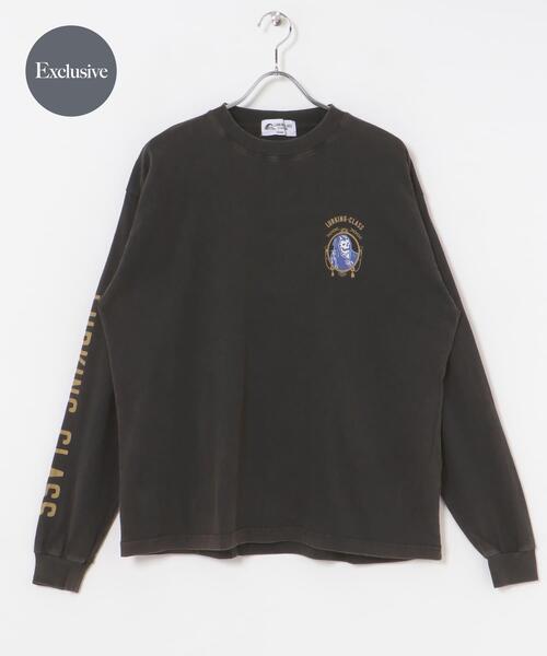 LURKING CLASS（ラーキングクラス）の「『別注』LURKING CLASS×URBS　ROLL L/S TEE（Tシャツ/カットソー・メンズ・ブラック系その他・X-LARGE/LARGE/MEDIUM）」の2枚目の写真