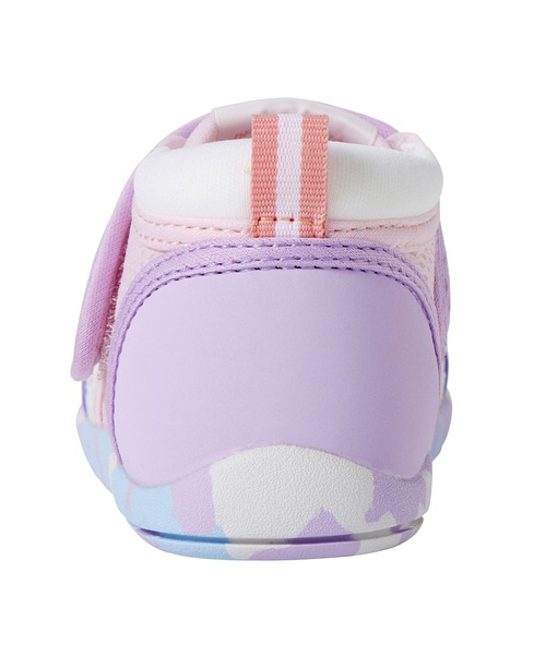 MIKI HOUSE(ミキハウス)の「ダブルラッセル セカンドベビーシューズ(スニーカー・キッズ・ラベンダー/ホワイト/ブラック・15.5cm/15cm/14.5cm/14cm)」の8枚目の写真