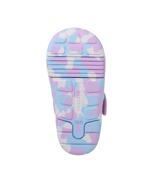 MIKI HOUSE(ミキハウス)の「ダブルラッセル セカンドベビーシューズ(スニーカー・キッズ・ラベンダー/ホワイト/ブラック・15.5cm/15cm/14.5cm/14cm)」の10枚目の写真