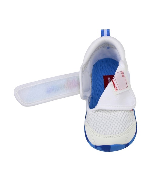 MIKI HOUSE(ミキハウス)の「ダブルラッセル セカンドベビーシューズ(スニーカー・キッズ・ラベンダー/ホワイト/ブラック・15.5cm/15cm/14.5cm/14cm)」の17枚目の写真