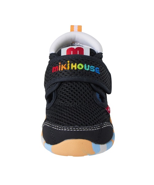 MIKI HOUSE(ミキハウス)の「ダブルラッセル セカンドベビーシューズ(スニーカー・キッズ・ラベンダー/ホワイト/ブラック・15.5cm/15cm/14.5cm/14cm)」の22枚目の写真