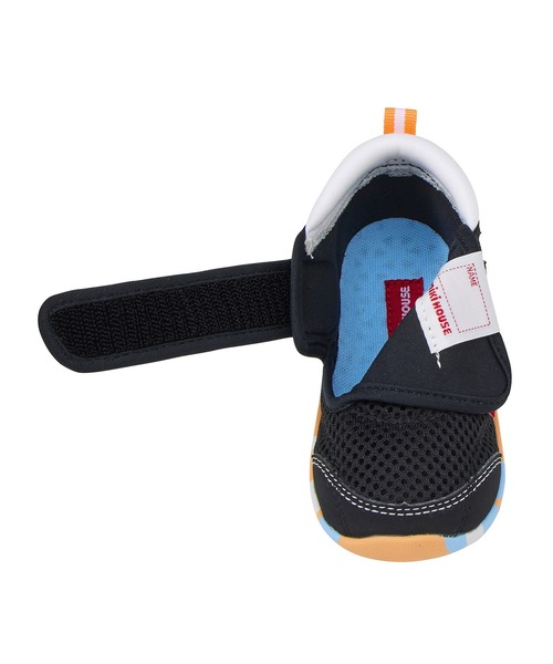 MIKI HOUSE(ミキハウス)の「ダブルラッセル セカンドベビーシューズ(スニーカー・キッズ・ラベンダー/ホワイト/ブラック・15.5cm/15cm/14.5cm/14cm)」の11枚目の写真