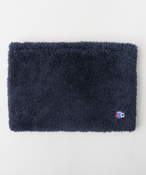Champion(チャンピオン)の「たっぷりボリューム ファーフリース ボアネックウォーマー(ネックウォーマー/スヌード・メンズ・ブラック/グレイッシュベージュ/アイボリー/ネイビー/チャコール・FREE)」の7枚目の写真