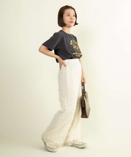 CHILD WOMAN(チャイルドウーマン)の「16/-天竺 サーフクラブプリントTシャツ(Tシャツ/カットソー・レディース・レッド/ホワイト/グレー/ネイビー・FREE)」の19枚目の写真