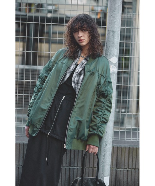 Solace（ソレイス）の「ラウンドカットクロップドチェックシャツ/セットアップ対応（シャツ/ブラウス・レディース・ブラック/ブラウン・FREE）」の22枚目の写真