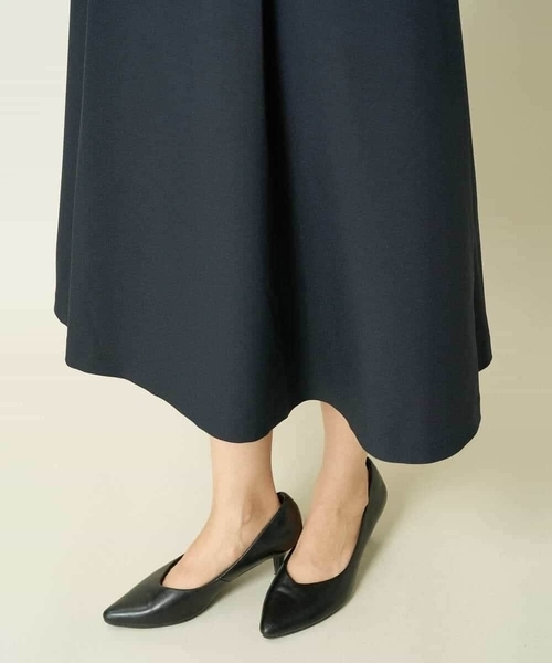 【洗える/イージーケア/毛玉になりにくい/ストレッチ/吸水速乾】ツイード調切り替えフレアスカート（スカート）｜a.v.v（アーヴェヴェ） pattayablatt.com