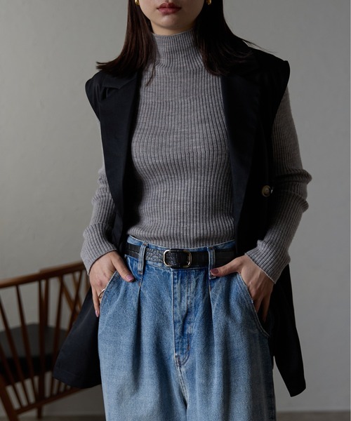 Lien Select（リエンセレクト）の「ノンホールクロコレザーベルト 本革（ベルト・レディース・ブラウン系その他/ブラック×ゴールド/ブラウン系その他2/ブラック×シルバー・FREE）」の18枚目の写真