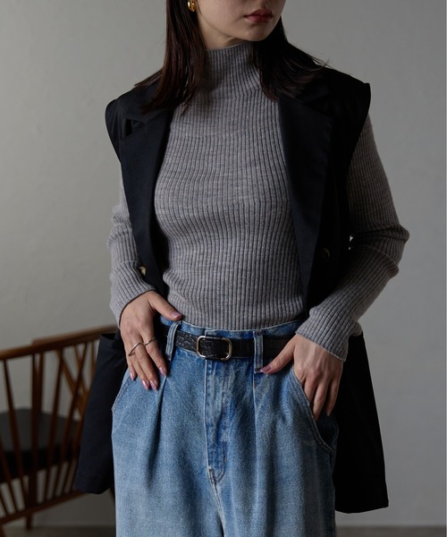 Lien Select（リエンセレクト）の「ノンホールクロコレザーベルト 本革（ベルト・レディース・ブラウン系その他/ブラック×ゴールド/ブラウン系その他2/ブラック×シルバー・FREE）」の19枚目の写真