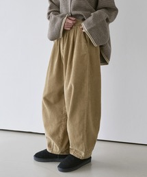 コーデュロイ バルーン ワイドパンツ