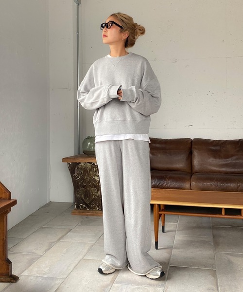 sachi shishikui スウェットパンツ (丈通常) sachi shishikui スウェットパンツ (丈通常) sachi shishikui