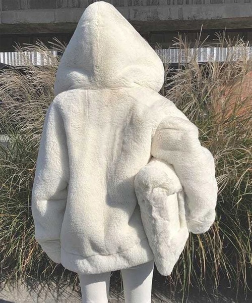 フェイクファー フードジャケット（その他アウター）｜WESTSEA