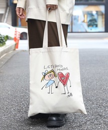 「オガワナツミ コラボ」イラストトートバッグ