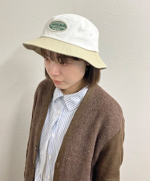 セール】EX TWOTONE WAPPEN BUCKET HAT / ツートーン / バイカラー