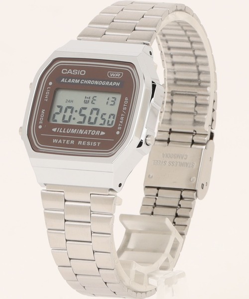 CASIO(カシオ)の「CASIO カシオ / クォーツ 腕時計 スタンダード ウォッチ クォーツ メタルベルト 日常生活用防水 //// Aシリーズ(デジタル腕時計・レディース・シルバー×ブルー/シルバー系その他/シルバー系その他2・FREE)」の10枚目の写真