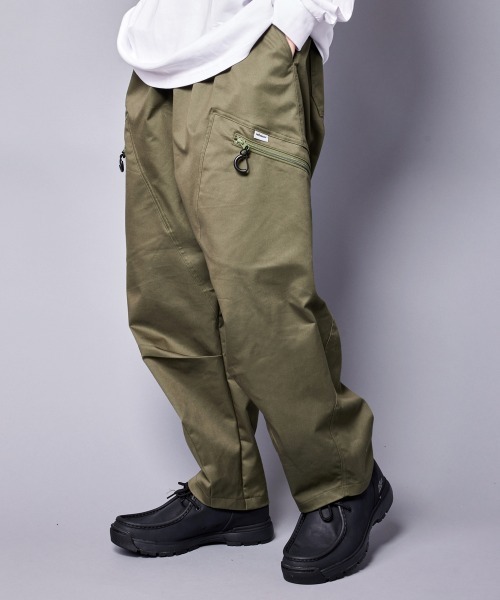 rehacer（レアセル）の「rehacer : Solotex Easy Balloon Pants / ソロテックス イージー バルーン パンツ（カーゴパンツ・メンズ・ネイビー/オリーブ・SMALL/MEDIUM/LARGE）」の3枚目の写真