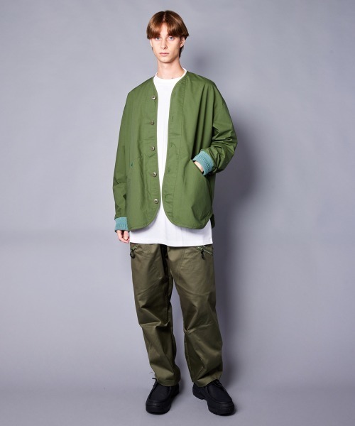 rehacer（レアセル）の「rehacer : Solotex Easy Balloon Pants / ソロテックス イージー バルーン パンツ（カーゴパンツ・メンズ・ネイビー/オリーブ・SMALL/MEDIUM/LARGE）」の6枚目の写真