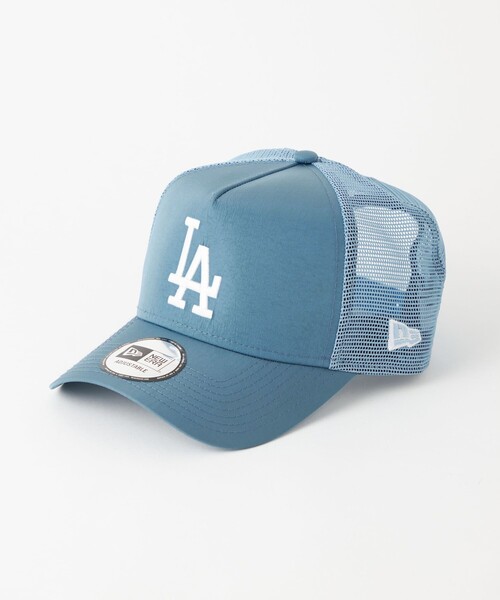 【New Era】LA 9FORTY Trucker Capドジャースブルーロゴキャップ 9FORTY Los Angeles Dodgers 2024 Stats Pack ロサンゼルス
