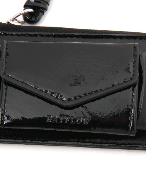 BAYFLOW（ベイフロー）の「メタリックフラグメントケース（財布・レディース・ブラック/イエロー/ライトグレー・FREE）」の12枚目の写真