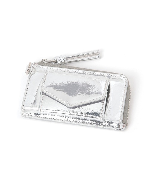 BAYFLOW（ベイフロー）の「メタリックフラグメントケース（財布・レディース・ブラック/イエロー/ライトグレー・FREE）」の5枚目の写真