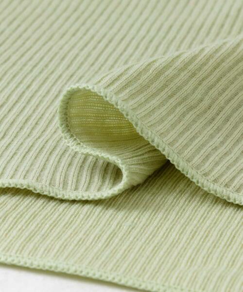 ITEMS URBANRESEARCH（アイテムズ アーバンリサーチ）の「『UR GREEN』タートルネックリブトップス（Tシャツ/カットソー・レディース・ホワイト/ミント/チャコールグレー/ブラック・FREE）」の17枚目の写真