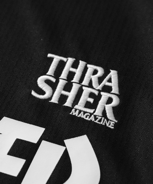 THRASHER（スラッシャー）の「【THRASHER】 襟付き ゲームシャツ ロングスリーブ Tシャツ / 長袖 ゲームシャツ / ロンT（Tシャツ/カットソー・メンズ・ホワイト/ブラック・MEDIUM/LARGE）」の18枚目の写真