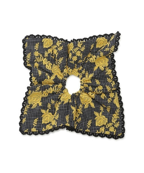 LILY BROWN（リリーブラウン）の「コットンレースビッグシュシュ（その他ヘアアクセサリー・レディース・ホワイト/ブラック/その他・FREE）」の21枚目の写真